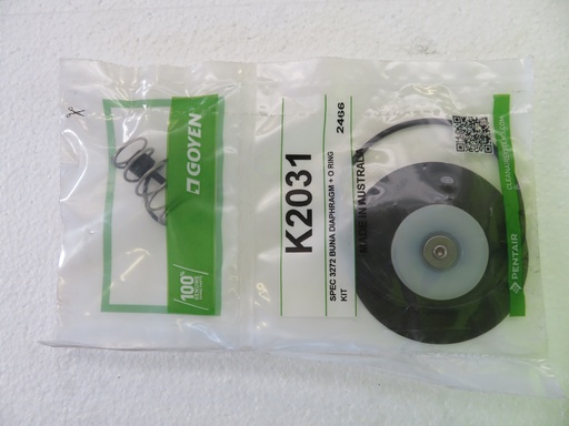 [SPEC 3272 BUNA DIAPHRAGM + O RING KIT] K2031