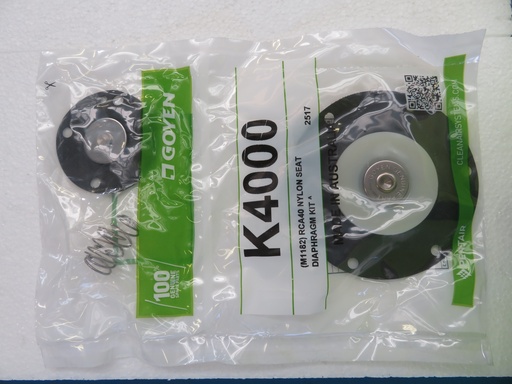 [(M1182) RCA40 NYLON SEAT DIAPHRAGM KIT] K4000