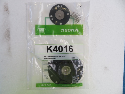 [RCA40MM BUNA/BUNA SEAT DIAPHRAGM KIT] K4016