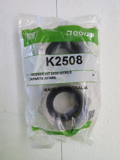 [DRESSER KIT 25DD NITRILE 2xPARTS (M1489)] K2508